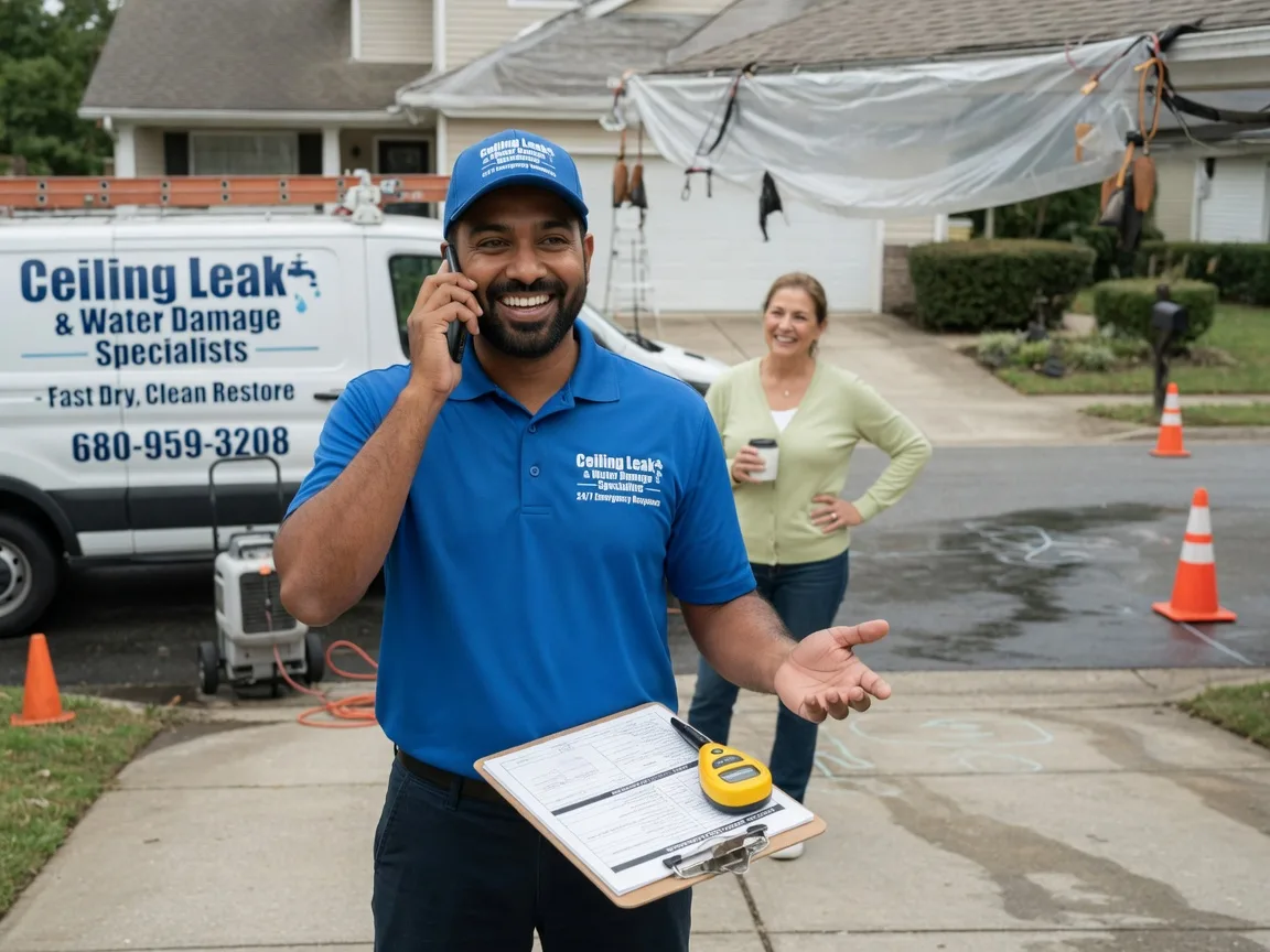 Ceiling Leak Cleanup Hartville, MO FAQs